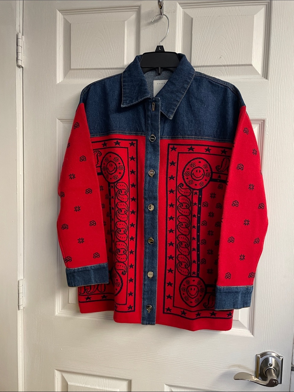 Jay Mix Media Bandana Shirt Jack - Picture 2 of 4